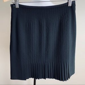Catherine Malandrino Soft Black Pleated Skirt 2